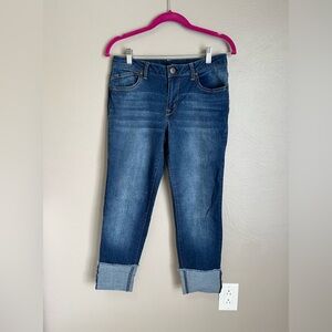 1822 Denim Cuffed Cropped Taylor Jeans